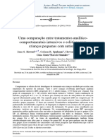 A Comparison of Intensive Behavior Analytic and Eclectic Treatments For Young Children With Autism (Traduzido)