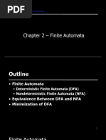 CH 2 - Finite Automata