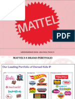 Mattel - Financial Model