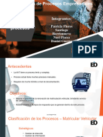 Diagrama de Procesos de Matriculación Vehicular V 1.0