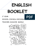 Modulo Ingles Primer Año Secu 7 - Gualini Maida