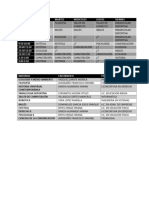 Horario Humanidades