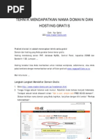 Download Free Domain Hosting by Sahid SN7180097 doc pdf