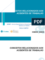 Treinamento Acidentes de Trabalho 1