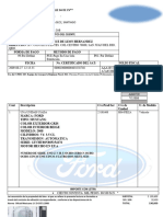 SEMINUEVOS Factura Mustang