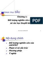 Chương 1 Lịch Sử Học Thuyết Kinh Tế - Đối Tượng Nghiên Cứu Của Lịch Sử Các Học Thuyết Kinh Tế - UEB