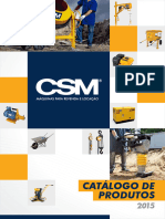 CSM - Catálogo de Produtos - 2015
