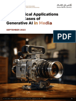 100 Practical Applications and Use Cases of Generative AI in Media EN