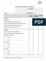 Form IPI 22.06 Trade Activity Control Sheet Piling Bored