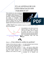 Por Qué Las Antenas de Los Satélites Espaciales Son Parabólica1