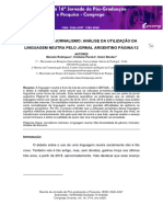 Linguística e Jornalismo Análise Da Utilização Da Linguagem Neutra Pelo Jornal Argentino Página12-3876-11110-1-Pb