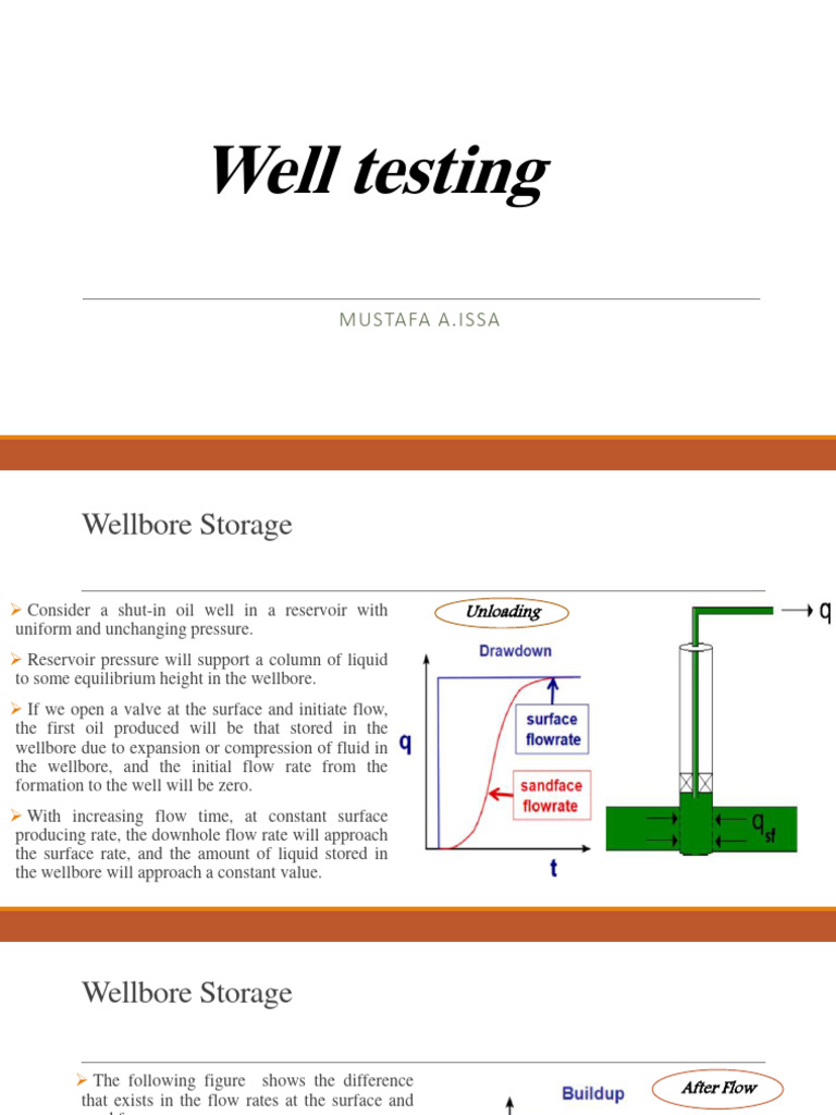 Wellbore Storage Effects in Oil Wells | PDF | Petroleum Reservoir ...