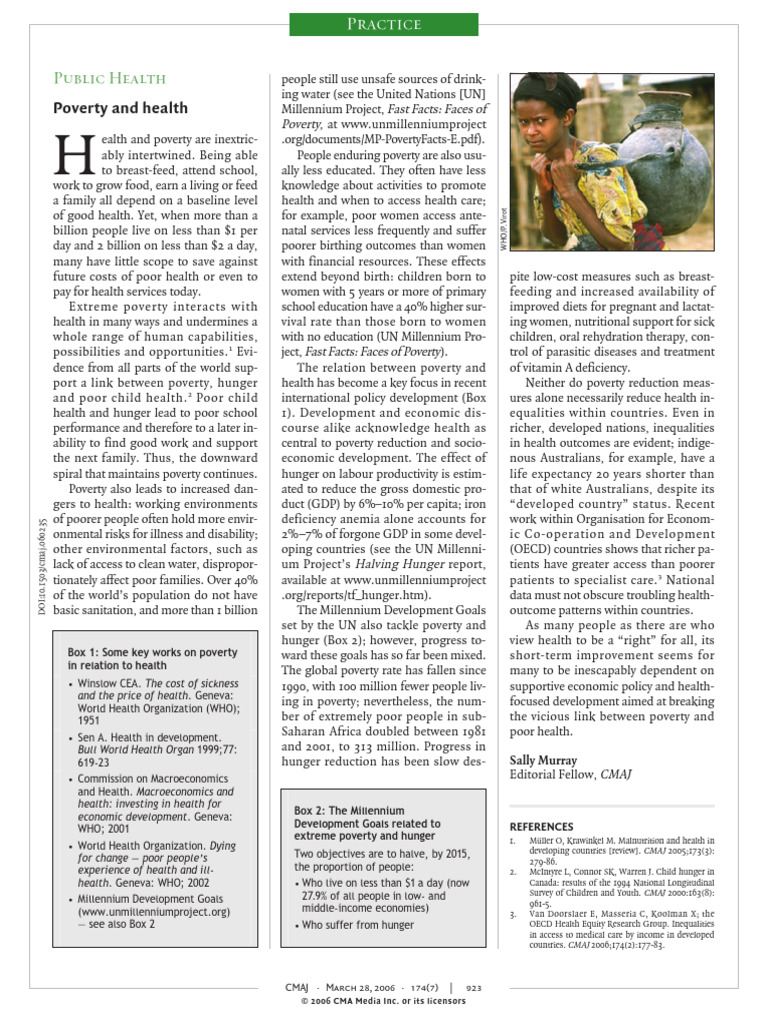 Health Impacts of Poverty Explained | PDF | Poverty | Poverty ...