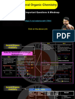 General Organic Chemistry: Most Important Questions & Mindmap