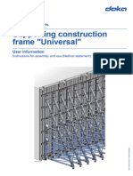 Supporting Construction Frames (Universal) GB