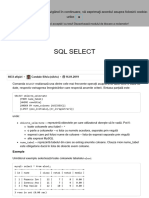 SQL SELECT - WWW - Pbinfo