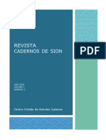 Cadernos Sion Volume 1