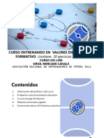 Curso Entrenamiento de Valores