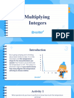 En Multiplying Integers by Slidesgo