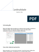 005 - Cardinalidade Máxima e Mínima