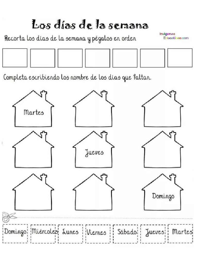 Días de La Semana | PDF