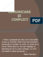 Comunicare Si Conflict Prezentare Powerpoint