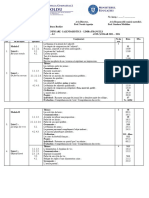 Planificare Calendaristica - Booklet - Sem I-II