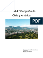 Historia Unidad 4 Geografía de Chile y América