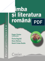 Limba I Literatura Rom N Clasa A X-A Simion Cor.1245