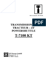 Transmission Powershuttle ZF T-7100 KT