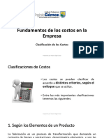 2 - Clasificación de Los Costos