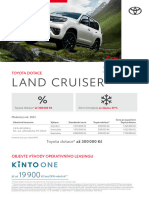 Akcni Cenik Land Cruiser