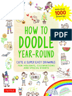 Kamo How To Doodle Year Round Cute Super Easy Drawings For Holidays Celebrations and Special Events With Over 1000 Drawings Tuttle Publishing 2020
