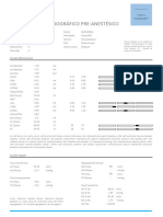 Informe Ecocardiográfico Pre-Anestésico: Estudio Bidimensional