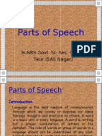 Parts of Speech - Teur