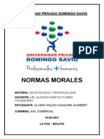 Normas Morales