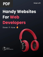 Useful Websites for Web Development