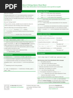 Python F-Strings Basics Cheat Sheet