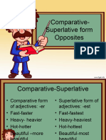 Comparative Superlative Opposites