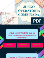 Juego Operatoria Combinada