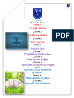 Unit 1: Periodic Motion Oscillatory Motion Wave Motion