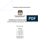 Format Laporan PPK Pileg 2019