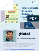 PP Taller Google Sites para BIE