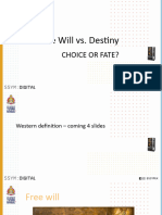 Free Will Vs Destiny Santos Edited