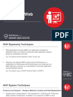 WAF Bypass CheatSheet