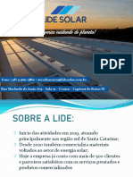 Lide Solar Apresentação