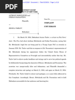 Tarlov Complaint Filed