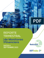 Reporte Trimestral de Monitoreo Financiero Septiembre 2023