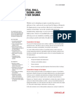 Oracle Crystal Ball Six Sigma Datasheet