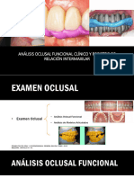 Unidad 1-Análisis Oclusal Funcional Clínico y Registro de Relación Intermaxilar